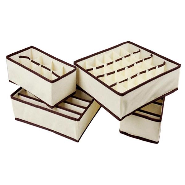 big deal 4pcs underwear storage boxes for bra tied sock scarves drawer closet organizer case finishing containe drawers
big deal 4pcs underwear storage boxes for bra tied sock scarves drawer closet organizer case finishing containe drawers