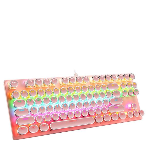 keyboards selling 87-key punk gaming mechanical keyboard home office electroplating wired luminous customization
keyboards selling 87-key punk gaming mechanical keyboard home office electroplating wired luminous customization