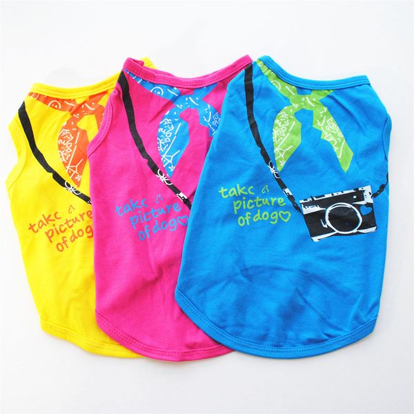 New Pet Dog Cat Vest Clothes Small Sweater Puppy Soft Coat Jacket Summer Apparel Doggy Clothing t shirt Cheap Jumpsuit Outfit Pet Supply, Yellow
New Pet Dog Cat Vest Clothes Small Sweater Puppy Soft Coat Jacket Summer Apparel Doggy Clothing t shirt Cheap Jumpsuit Outfit Pet Supply, Yellow