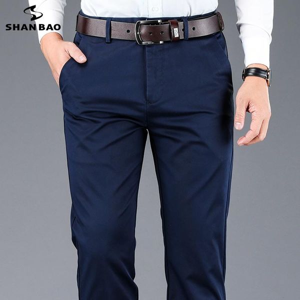 men's pants shan bao 2021 autumn brand high-quality lycra cotton stretch-fit straight classic style business men's high-waist trous, Black
men's pants shan bao 2021 autumn brand high-quality lycra cotton stretch-fit straight classic style business men's high-waist trous, Black