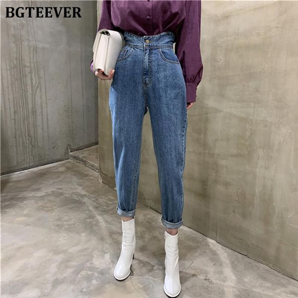 women's jeans bgteever streetwear high waist denim for women 2021 vintage blue harem female lady pants spring summer
women's jeans bgteever streetwear high waist denim for women 2021 vintage blue harem female lady pants spring summer