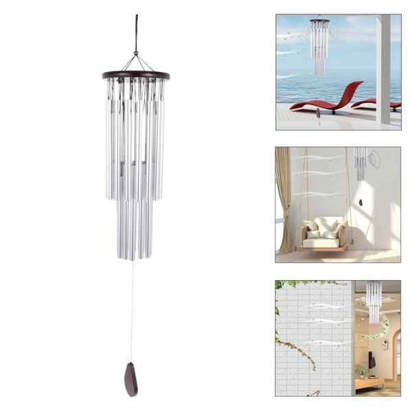 decorative objects & figurines multi-tube wind bell metal pendant hanging chime garden ornament
decorative objects & figurines multi-tube wind bell metal pendant hanging chime garden ornament