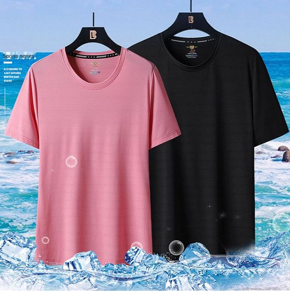 men's t-shirts brand summer and women's ice silk t-shirt mesh breathable slim-fit casual sports sense of short-sleeve lovers thin, White;black
men's t-shirts brand summer and women's ice silk t-shirt mesh breathable slim-fit casual sports sense of short-sleeve lovers thin, White;black