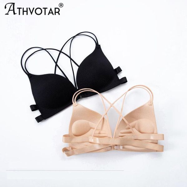 bras athvotar front closure bra 3/4 cup push up bralette women's tube wireless breathable lingerie, Red;black
bras athvotar front closure bra 3/4 cup push up bralette women's tube wireless breathable lingerie, Red;black