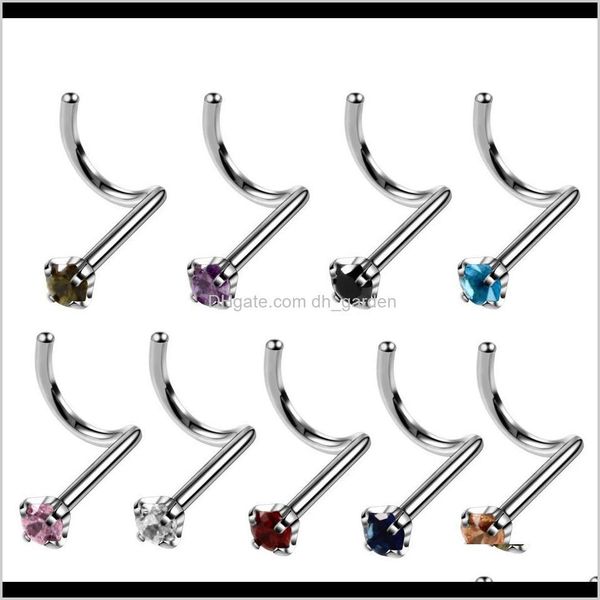rings & studs body drop delivery 2021 zircon gem bone stud piercing earring anodized rose gold color ring prong cz nose jewelry ipj5z, Silver
rings & studs body drop delivery 2021 zircon gem bone stud piercing earring anodized rose gold color ring prong cz nose jewelry ipj5z, Silver