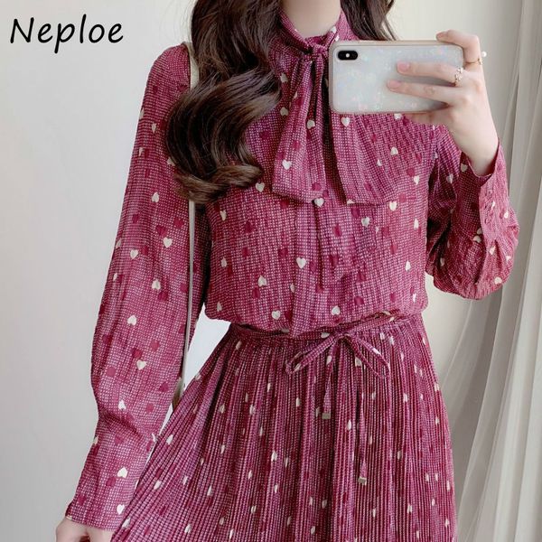 neploe french style hit color women shirts elegant chic love heart print drawstring blouse spring summer femme blusas 210510, White
neploe french style hit color women shirts elegant chic love heart print drawstring blouse spring summer femme blusas 210510, White