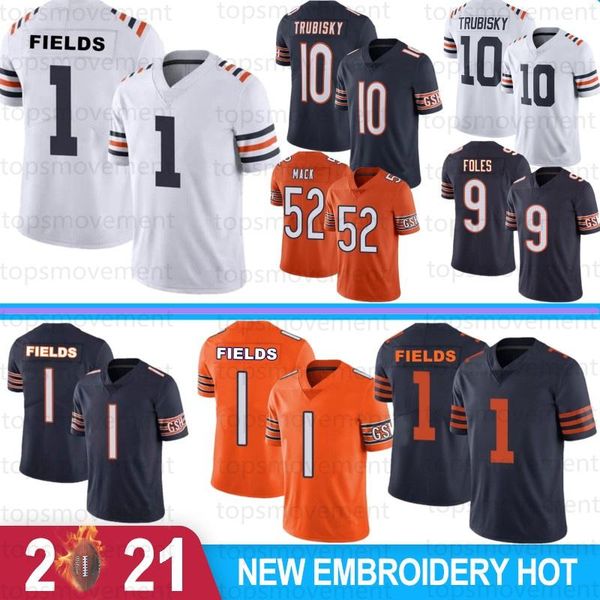 1 justin fields men football jerseys 9 nick foles 52 khalil mack mitchell trubisky cole kmet 10 walter payton mike ditka 58 roquan smith hic, Black;red
1 justin fields men football jerseys 9 nick foles 52 khalil mack mitchell trubisky cole kmet 10 walter payton mike ditka 58 roquan smith hic, Black;red
