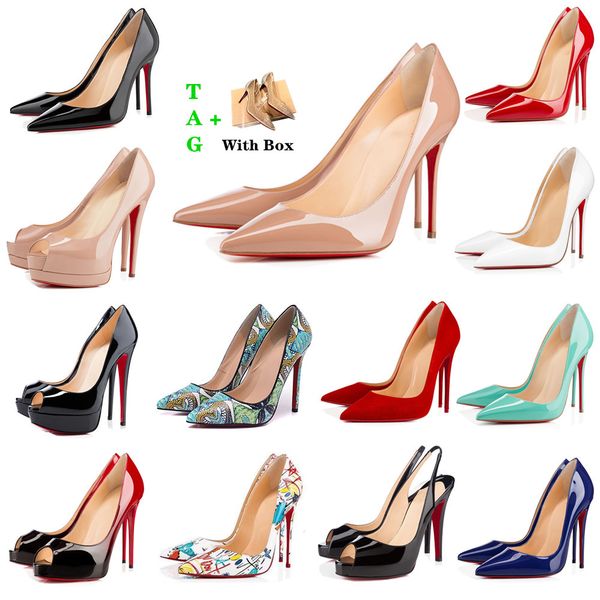 brand woman red bottom high heels patent leather platform peep-toes sandals designers pointy toe dress shoe luxury womens shallow mouth reds, Black
brand woman red bottom high heels patent leather platform peep-toes sandals designers pointy toe dress shoe luxury womens shallow mouth reds, Black