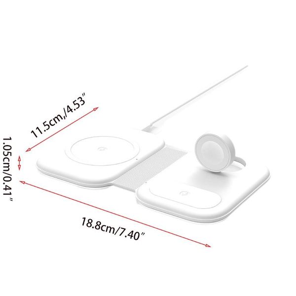 cell phone mounts & holders mobile holder wireless charger station dock 3 in 1 charging stand fast qi for phones pad watch air-pods pro cell phone mounts & holders mobile holder wireless charger station dock 3 in 1 charging stand fast qi for phones pad watch air-pods pro