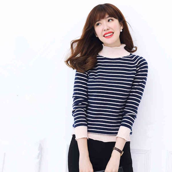 sweaters winter striped cashmere sweaters women fashion soft and comfortable half turtleneck sweater female knit pullovers, White;black
sweaters winter striped cashmere sweaters women fashion soft and comfortable half turtleneck sweater female knit pullovers, White;black