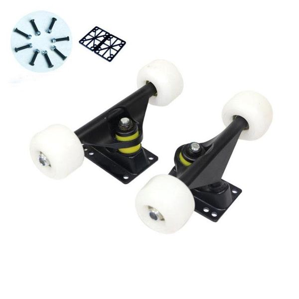 skateboard bridge wheels aluminum alloy 5 inch trucks four-wheel support and parts long board skateboarding
skateboard bridge wheels aluminum alloy 5 inch trucks four-wheel support and parts long board skateboarding