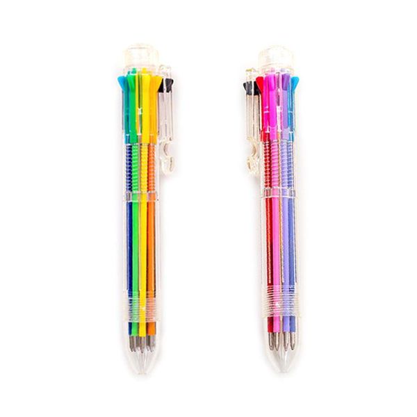creative multicolor ballpoint pen lovely stationery press 8 color oil for student children office school supply 97qa pens, Blue;orange
creative multicolor ballpoint pen lovely stationery press 8 color oil for student children office school supply 97qa pens, Blue;orange