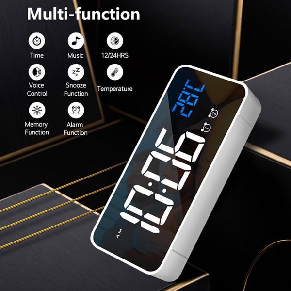 other clocks & accessories deskmirror led digital alarm clock watch for bedrooms table snooze electronic usb home decoration
other clocks & accessories deskmirror led digital alarm clock watch for bedrooms table snooze electronic usb home decoration