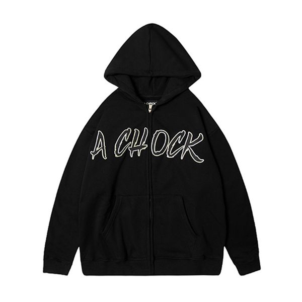 fashion classic letter embroidery zipper jacket spring autumn winter warm sweatshirt casual simple sport solid hoodies men women high street, Black;brown
fashion classic letter embroidery zipper jacket spring autumn winter warm sweatshirt casual simple sport solid hoodies men women high street, Black;brown