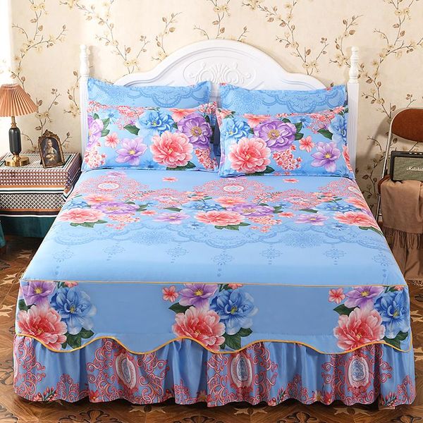 bedding sets blue floral 3pcs king full twin double single bed skirt set
bedding sets blue floral 3pcs king full twin double single bed skirt set