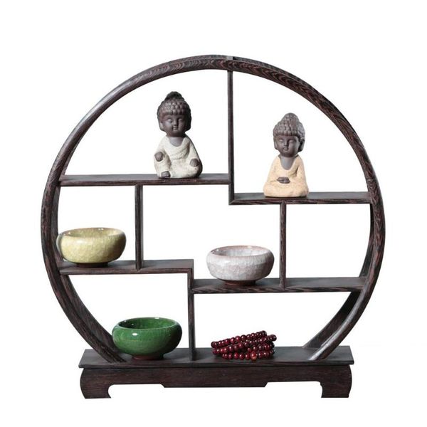 delicate solid wood antique display frame chinese style wooden shelf door made retro storage rack holder other home decor
delicate solid wood antique display frame chinese style wooden shelf door made retro storage rack holder other home decor