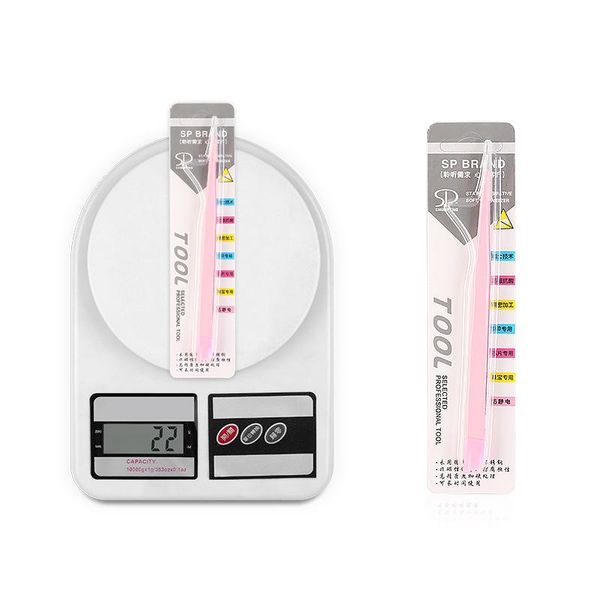 nail art equipment double headed tweezers multi function with silicone pressure sticky drill clip straight tools, Silver
nail art equipment double headed tweezers multi function with silicone pressure sticky drill clip straight tools, Silver
