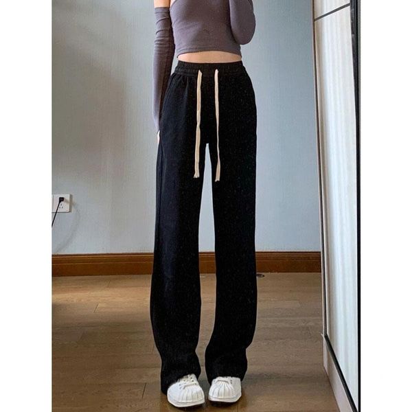 women's pants & capris fall winter women casual fashion sports joggers sweatpants solid color simple high waist straight wide legs fema, Black;white
women's pants & capris fall winter women casual fashion sports joggers sweatpants solid color simple high waist straight wide legs fema, Black;white