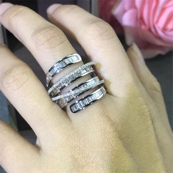 luxury baguette lab diamond promise ring 925 sterling silver engagement wedding band rings for women men fine party jewelry gift cluster, Golden;silver
luxury baguette lab diamond promise ring 925 sterling silver engagement wedding band rings for women men fine party jewelry gift cluster, Golden;silver