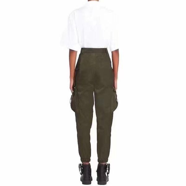 women's pants & capris 2021 autumn storage pocket high waist slimming tooling casual breathable versatile comfortable fashiontrousers, Black;white
women's pants & capris 2021 autumn storage pocket high waist slimming tooling casual breathable versatile comfortable fashiontrousers, Black;white