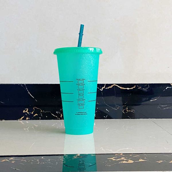 24oz/710ml starbucks sequins plastic tumbler reusable clear drinking flat bottom cup pillar shape lid straw mug bardiansn8q
24oz/710ml starbucks sequins plastic tumbler reusable clear drinking flat bottom cup pillar shape lid straw mug bardiansn8q