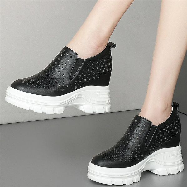 fashion sneakers women genuine leather high heel pumps shoes female summer round toe platform wedges ankle boots casual dress, Black
fashion sneakers women genuine leather high heel pumps shoes female summer round toe platform wedges ankle boots casual dress, Black