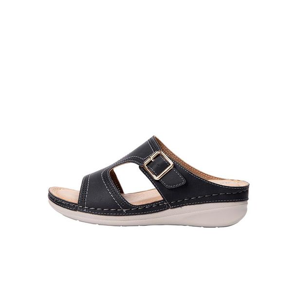 dress shoes 2021 fashion women sandals wedges platform slippers summer woman rome casual slip on female non-slip beach, Black
dress shoes 2021 fashion women sandals wedges platform slippers summer woman rome casual slip on female non-slip beach, Black
