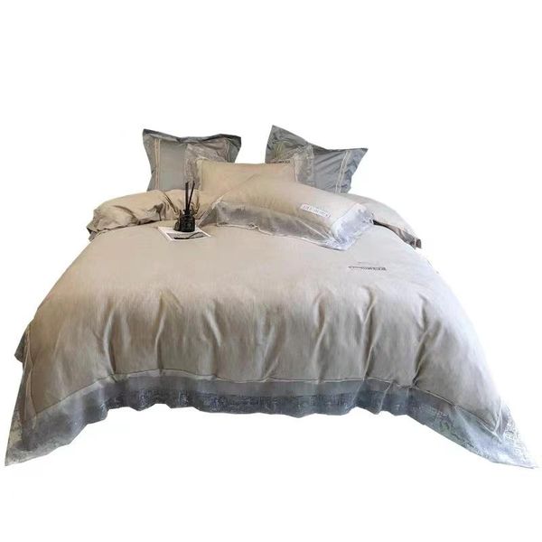 bedding sets pure color tencel cotton 4-piece luxury lace embroidered quilt cover silky sleeping kit nude
bedding sets pure color tencel cotton 4-piece luxury lace embroidered quilt cover silky sleeping kit nude