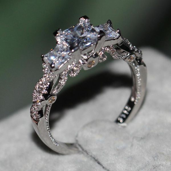 wedding rings yayi jewelry princess cut + white cubic zirconia silver color engagement heart party gift, Slivery;golden
wedding rings yayi jewelry princess cut + white cubic zirconia silver color engagement heart party gift, Slivery;golden