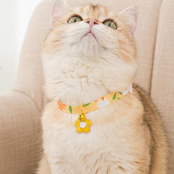 cat collars & leads daisy flower pattern adjustable collar bell for cats puppy kitten pet lead leashes supplies
cat collars & leads daisy flower pattern adjustable collar bell for cats puppy kitten pet lead leashes supplies