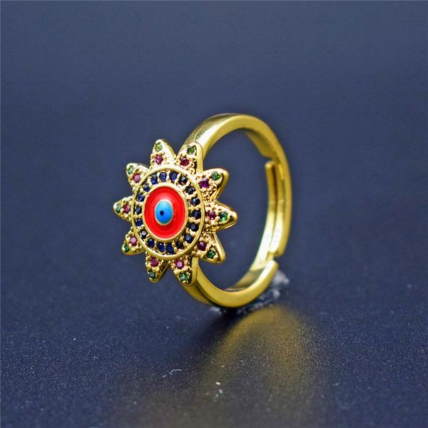 wedding rings women's ring luxury evil eye cubic zirconia flower gold adjustable jewelry accessories, Slivery;golden
wedding rings women's ring luxury evil eye cubic zirconia flower gold adjustable jewelry accessories, Slivery;golden