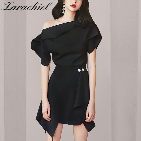 skirts women elegant off shoulder + pearls draped outfits summer office lady short sleeve black ruffles skirt and top
skirts women elegant off shoulder + pearls draped outfits summer office lady short sleeve black ruffles skirt and top