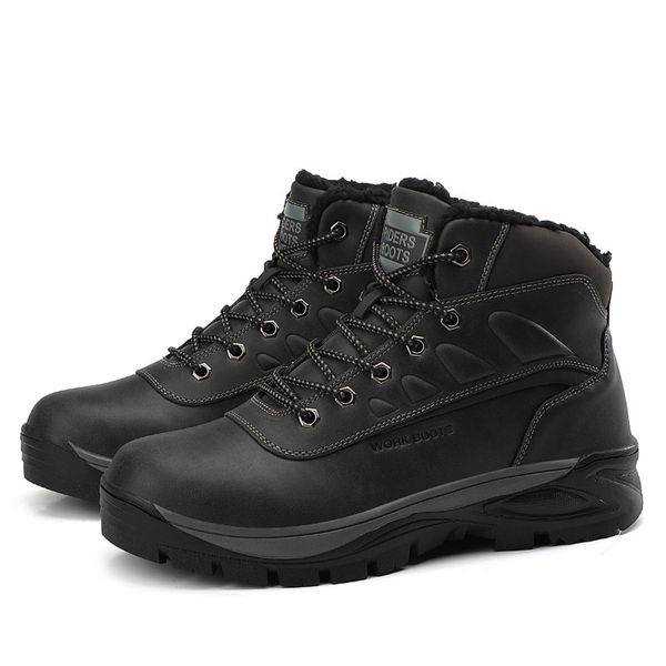 men outdoor winter snow ankle boots non-slip short plush warm walking male casual flat shoes sneakers fashion plus size 40-47, Black
men outdoor winter snow ankle boots non-slip short plush warm walking male casual flat shoes sneakers fashion plus size 40-47, Black