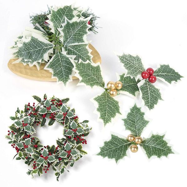 decorative flowers & wreaths 5-10pcs christmas artificial leaves leaf fake holly berries red cherry little fruits stamen wedding home decora
decorative flowers & wreaths 5-10pcs christmas artificial leaves leaf fake holly berries red cherry little fruits stamen wedding home decora
