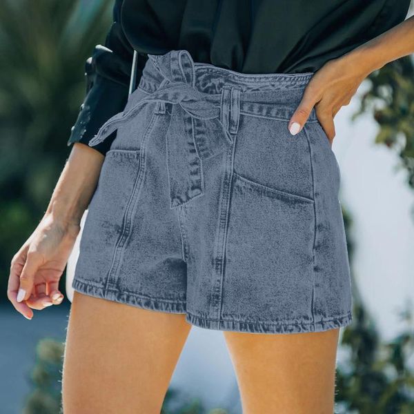 women's shorts denim women summer 2021 elastic drawstring waist ladies short casual loose streetwear jeans feminino, White;black
women's shorts denim women summer 2021 elastic drawstring waist ladies short casual loose streetwear jeans feminino, White;black