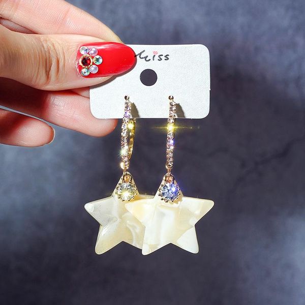 fashion temperament earrings for women cute romance grace s925 crystal leopard print star drop korean style dangle & chandelier, Silver
fashion temperament earrings for women cute romance grace s925 crystal leopard print star drop korean style dangle & chandelier, Silver