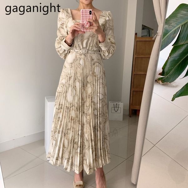 Gaganight Fashion Women Pleated Maxi Party Dress Long Sleeve Square Collar Korean Sash Dresses Girls Party Vestidos Dropshipping, Photo
Gaganight Fashion Women Pleated Maxi Party Dress Long Sleeve Square Collar Korean Sash Dresses Girls Party Vestidos Dropshipping, Photo