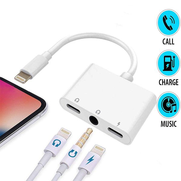 3 in 1 lightning to 3.5 mm aux dual jack bluetooth connector audio splitter headphone adapter earphone 3.5mm headphones for iphone xs max xr
3 in 1 lightning to 3.5 mm aux dual jack bluetooth connector audio splitter headphone adapter earphone 3.5mm headphones for iphone xs max xr