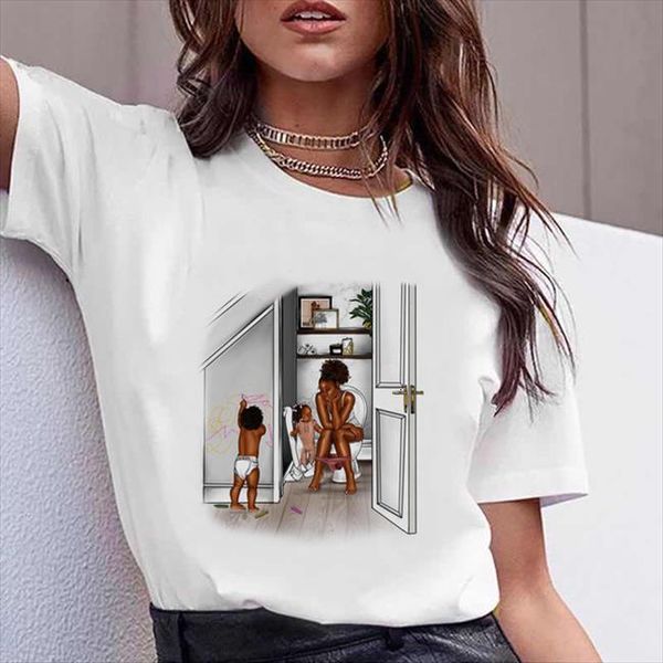 melanin black girl men harajuku vogue print tees ulzzang lady streetwear style, White;black
melanin black girl men harajuku vogue print tees ulzzang lady streetwear style, White;black
