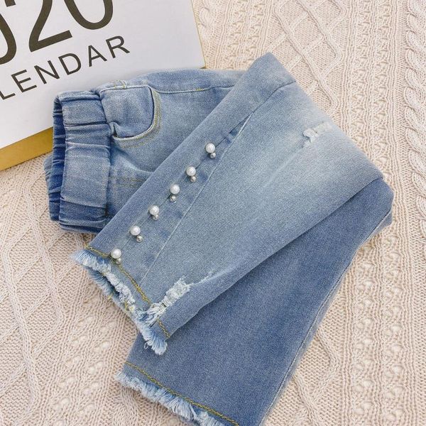 girls jeans kids trousers autumn denim blue pearls jean baby girl fashion all match clothes for 1-5 years
girls jeans kids trousers autumn denim blue pearls jean baby girl fashion all match clothes for 1-5 years