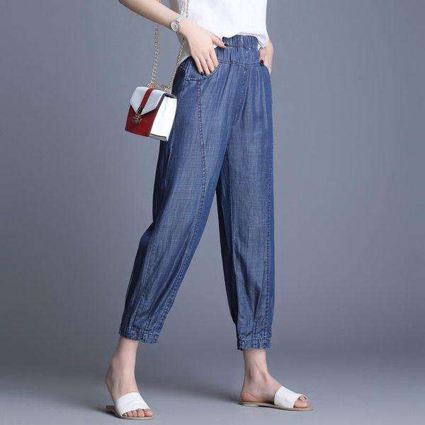 sping summer denim jeans women high waist vintage slim mom quality blue ankle-length harem pants women's
sping summer denim jeans women high waist vintage slim mom quality blue ankle-length harem pants women's