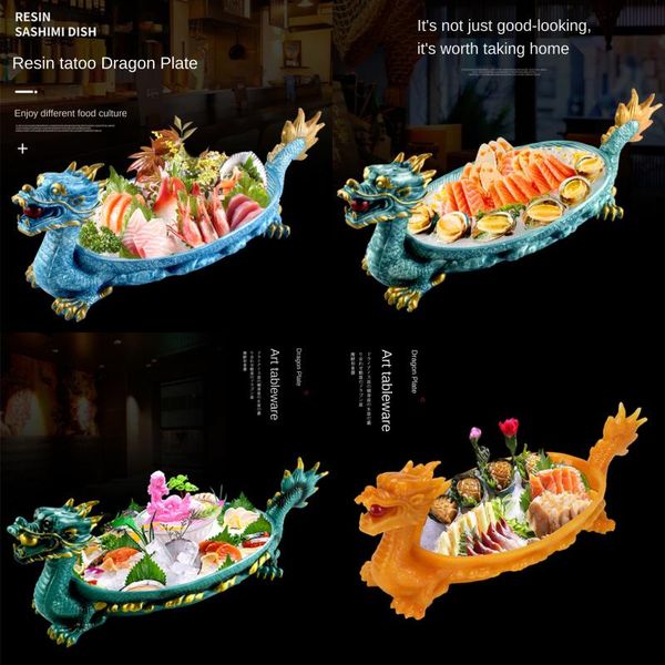 creative sashimi plate buffet tableware dry ice tray seafood for pot restaurants storage bottles & jars
creative sashimi plate buffet tableware dry ice tray seafood for pot restaurants storage bottles & jars