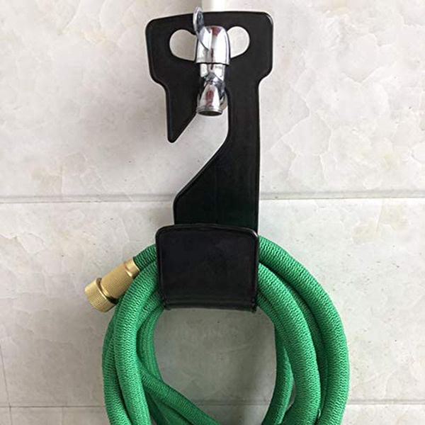 hooks & rails 2pc flexible hose holder universal outdoors black convenient plastic garden irrigation pipe bracket
hooks & rails 2pc flexible hose holder universal outdoors black convenient plastic garden irrigation pipe bracket