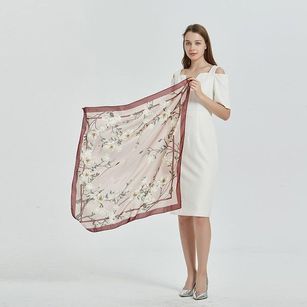 scarves 90*90cm silk flower floral women foulard square hijab scarf ladies satiny shawl wrap muffler pareo female poncho, Blue;gray
scarves 90*90cm silk flower floral women foulard square hijab scarf ladies satiny shawl wrap muffler pareo female poncho, Blue;gray