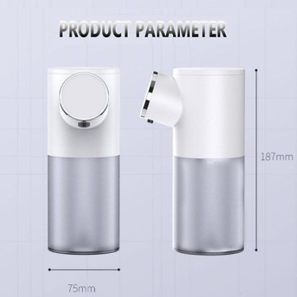liquid soap dispenser automatic usb rechargeable 320ml dispensers digital display foam hand sanitizer machine
liquid soap dispenser automatic usb rechargeable 320ml dispensers digital display foam hand sanitizer machine