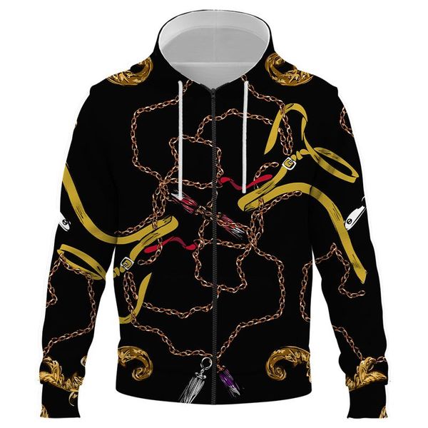 men's hoodies & sweatshirts 2021 casual 3d luxurious zipper men women children fashion printed sweatshirt streetwear hooded, Black
men's hoodies & sweatshirts 2021 casual 3d luxurious zipper men women children fashion printed sweatshirt streetwear hooded, Black