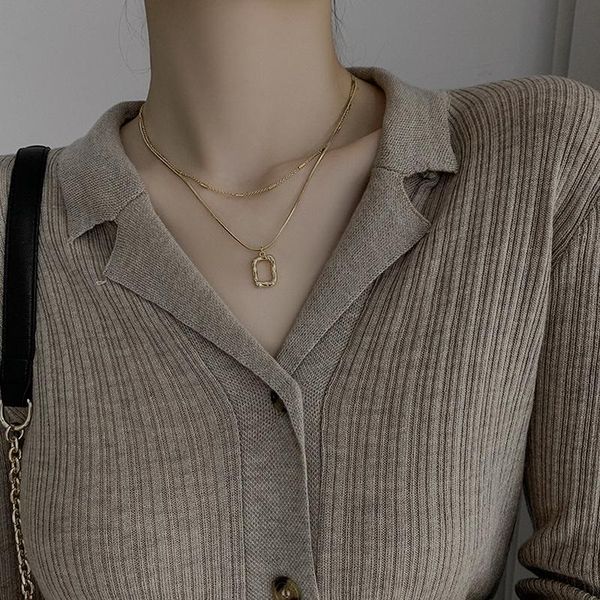 chokers 2pcs gold color chain choker necklace for women simple square pedant necklaces geometric colar fashion jewelry, Golden;silver
chokers 2pcs gold color chain choker necklace for women simple square pedant necklaces geometric colar fashion jewelry, Golden;silver