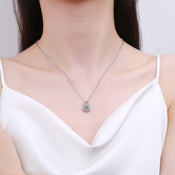 pendant necklaces zircon gourd necklace shines fashion ladies jewelry accessories bridal birthday gift for women, Silver
pendant necklaces zircon gourd necklace shines fashion ladies jewelry accessories bridal birthday gift for women, Silver