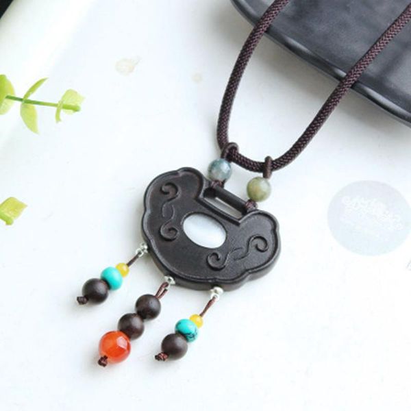 pendant necklaces 2021 vintage wood necklace women and men ebony auspicious longevity lock sweater chain amulet gifts souvenir, Silver
pendant necklaces 2021 vintage wood necklace women and men ebony auspicious longevity lock sweater chain amulet gifts souvenir, Silver