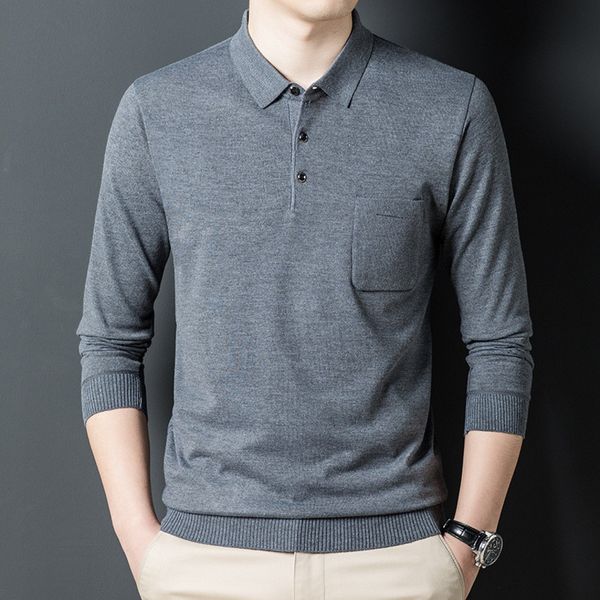 men's long sved polo shirt, tight t-shirt, korean clothing, White;black
men's long sved polo shirt, tight t-shirt, korean clothing, White;black